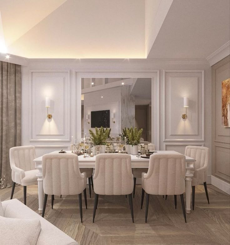 Luxe Trendy Dining Table